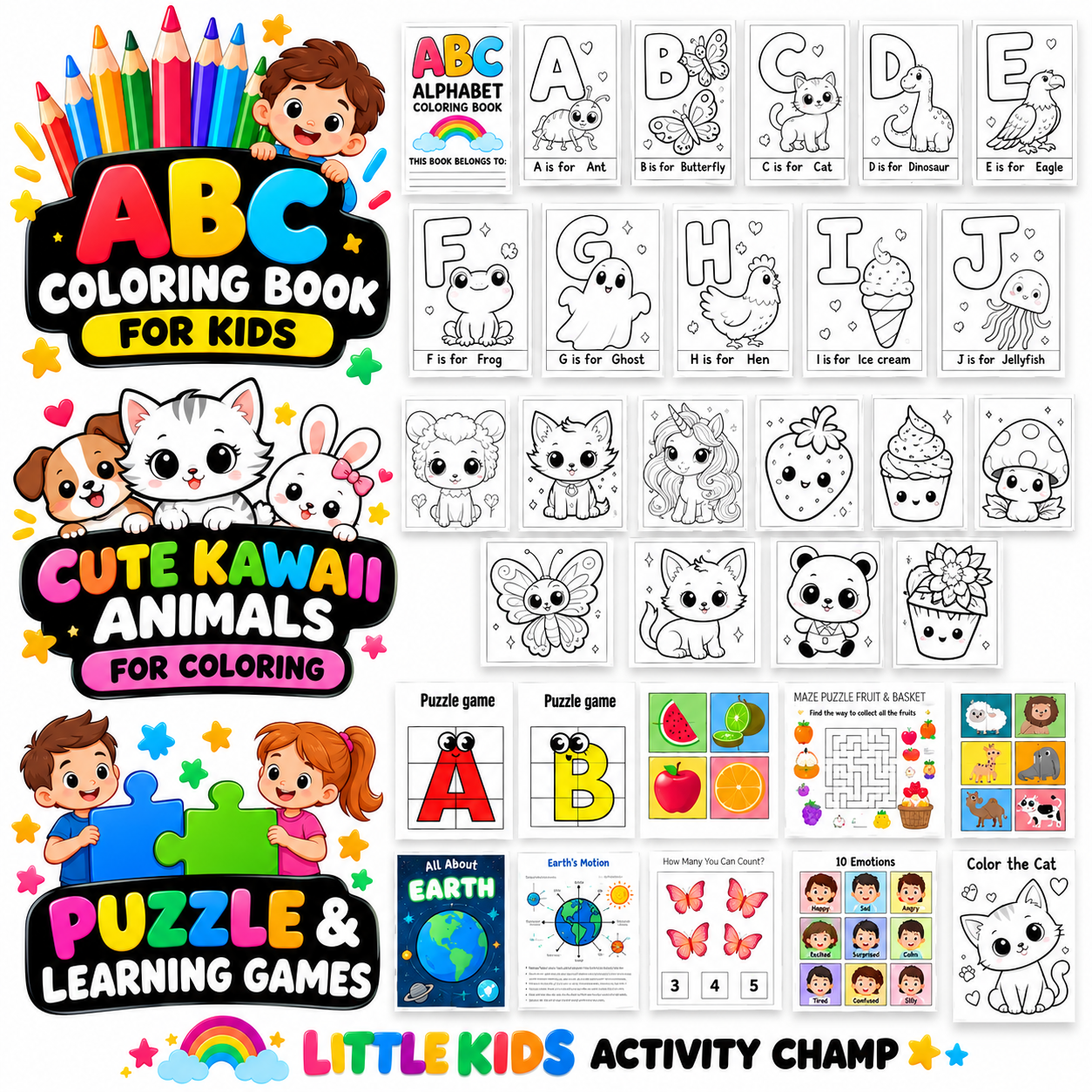 Kids Activity Bundle
